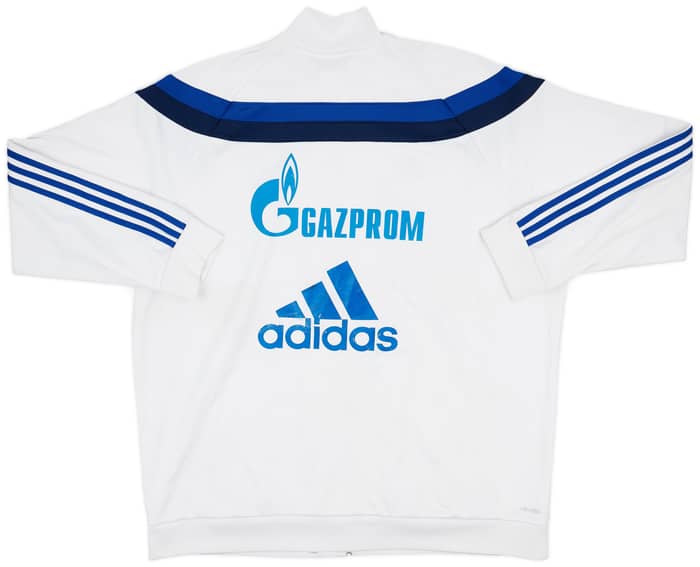 2014-15 Schalke adidas Track Jacket - 7/10 - (XXL)