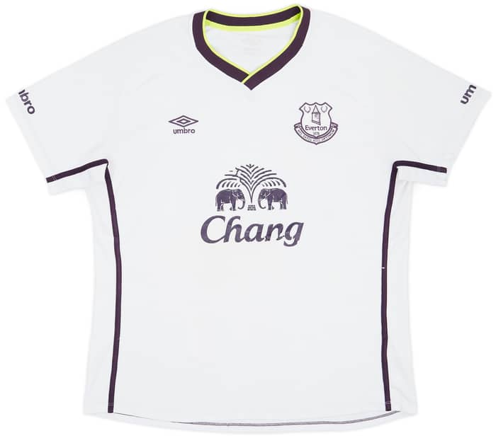 2014-15 Everton Third Shirt Baines #3 - 5/10 - (XL)