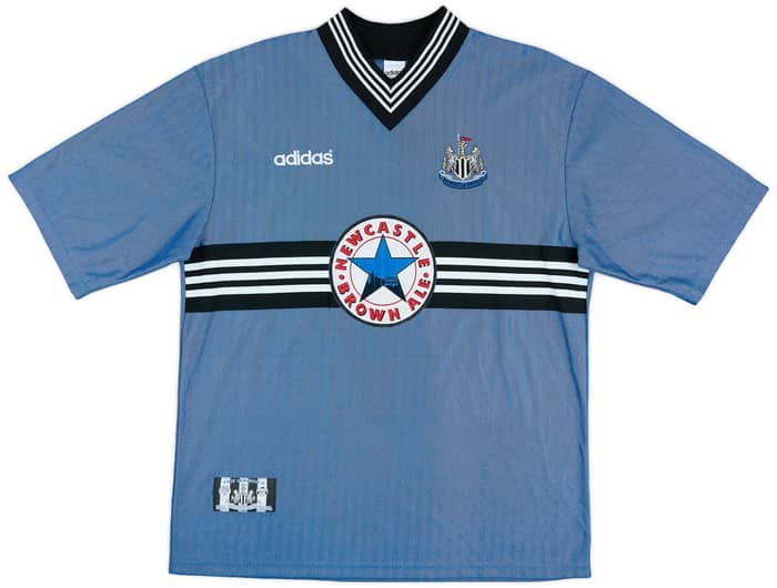1996-97 Newcastle Away Shirt Ginola #14 - 9/10 - (XL)