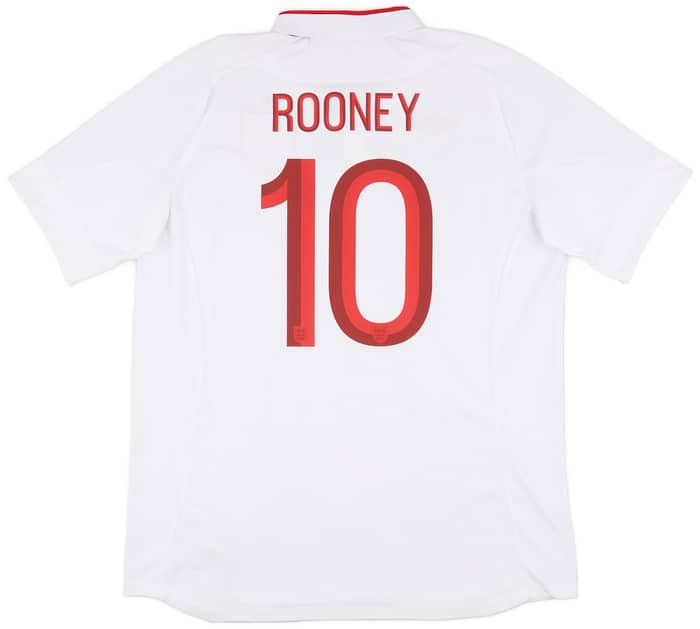 2012-13 England Home Shirt Rooney #10 (XL)