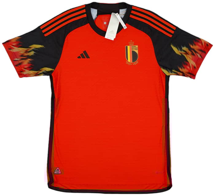 2022-23 Belgium Authentic Home Shirt