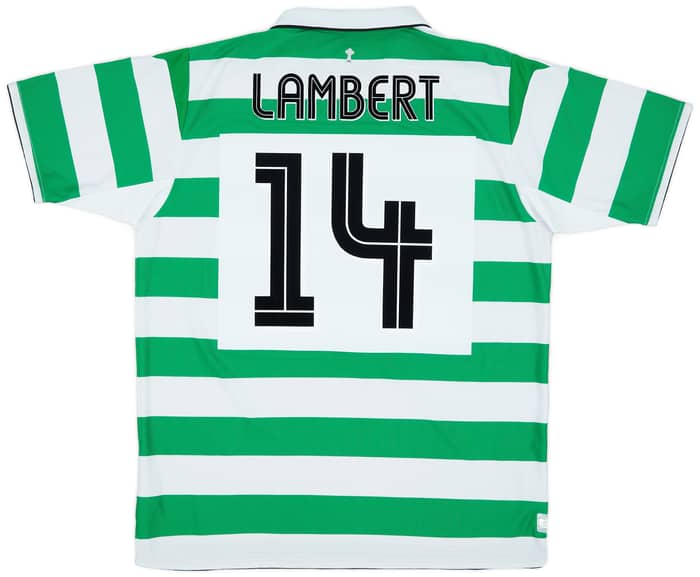 2004-05 Celtic Home Shirt Lambert #14 - 8/10 - (XL)
