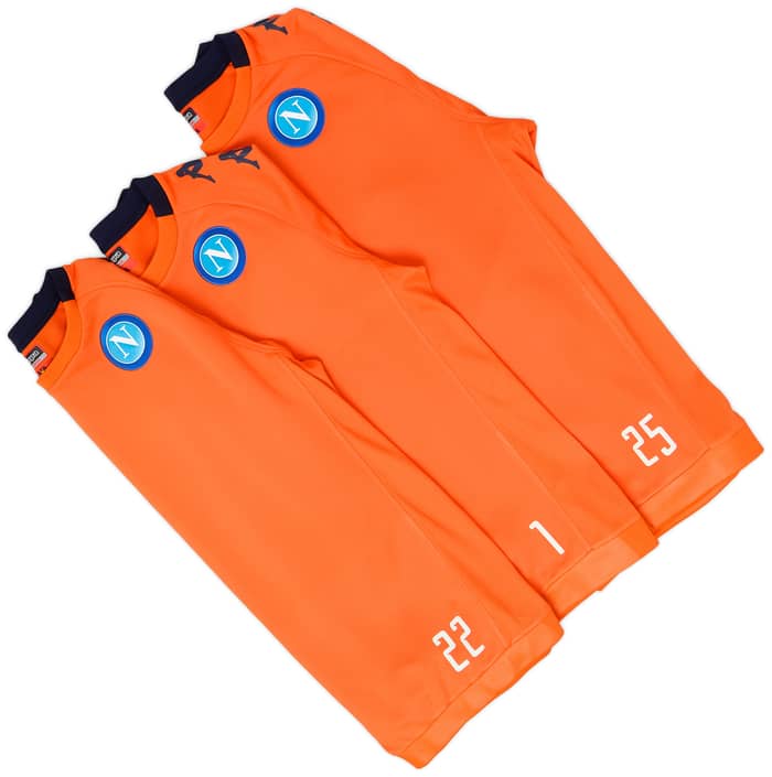 2017-18 Napoli Player Issue Training Top # - 7/10