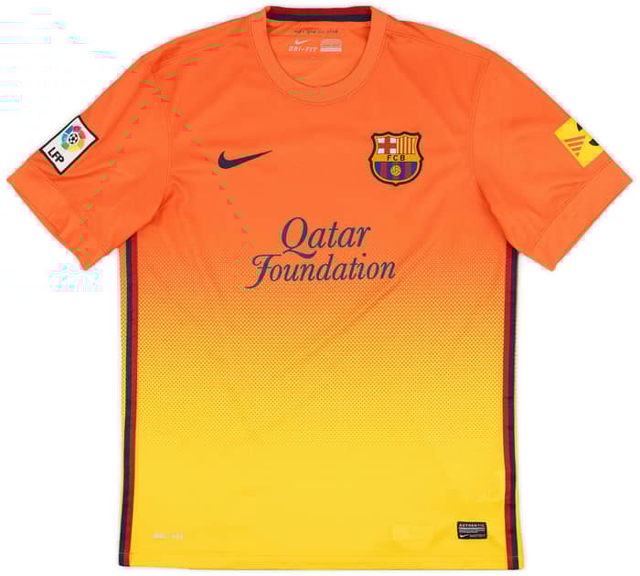 2012-13 Barcelona Away Shirt Messi #10