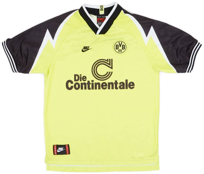 1995-96 Borussia Dortmund Home Shirt - 9/10 - (XL.Boys)