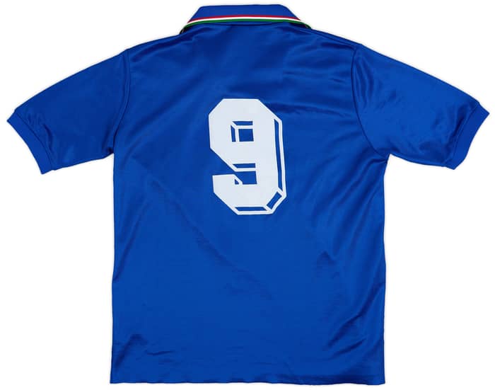 1986-88 Italy Home Shirt #9 - 9/10 - (M)