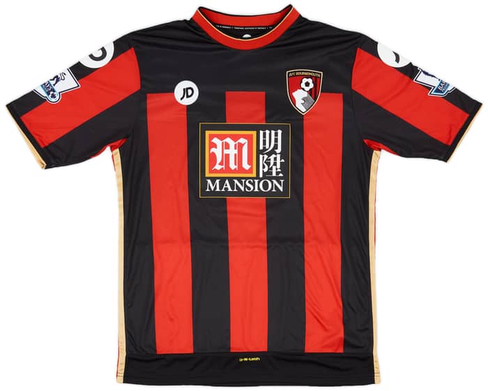 2015-16 Bournemouth Match Issue Home Shirt Arter #8