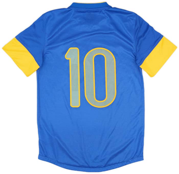 2012-13 Brazil Away Shirt #10 - 10/10 - (S)