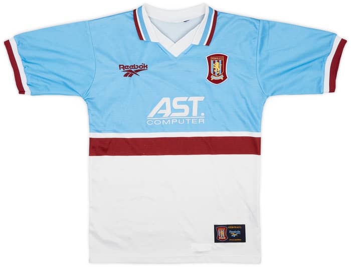 1997-98 Aston Villa Away Shirt - 7/10 - (Y)