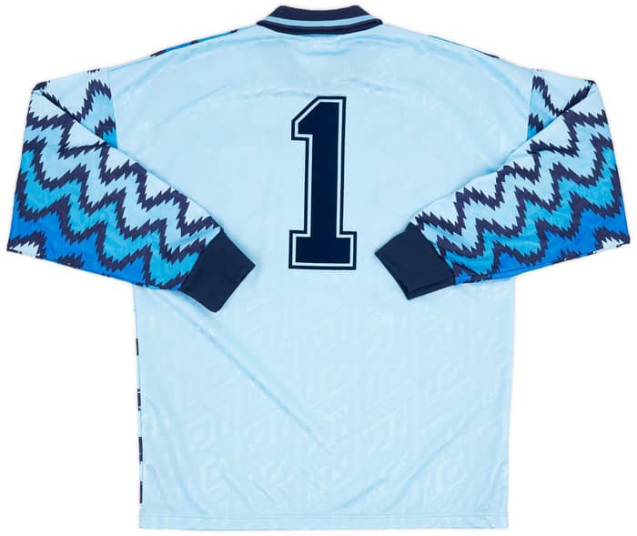 1992-94 England GK Shirt #1 - 9/10 - (XL)