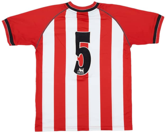 2003-05 Southampton Home Shirt #5 - 9/10 - (XL.Boys)
