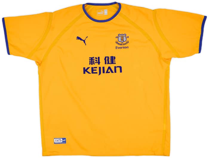 2003-04 Everton Away Shirt Rooney #18 - 9/10 - (XXL)