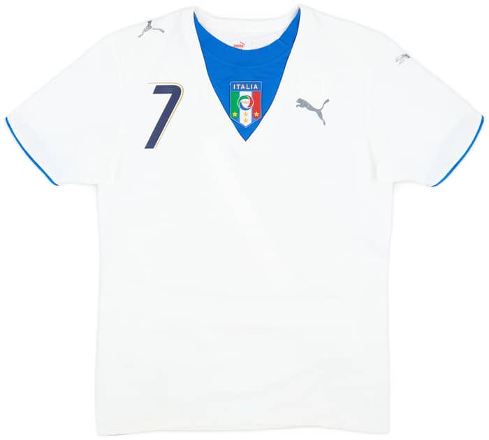 2006 Italy Away Shirt Del Piero #7 - 7/10 - (S)
