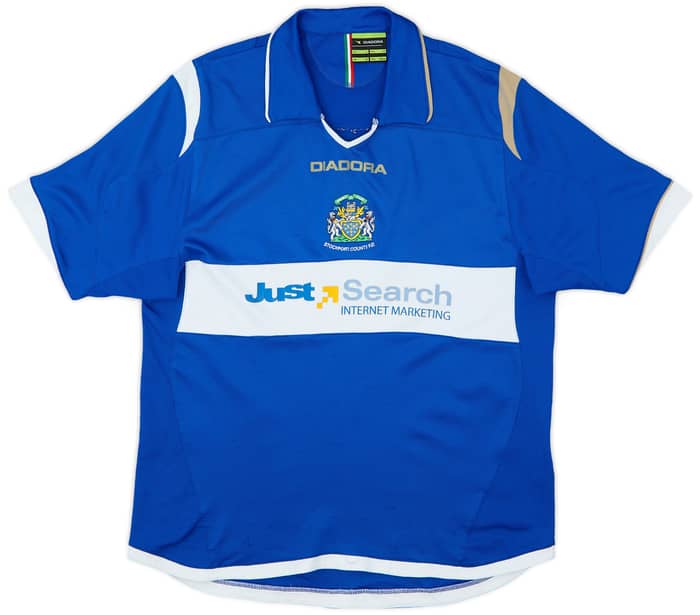 2007-09 Stockport County Home Shirt - 6/10 - (M)