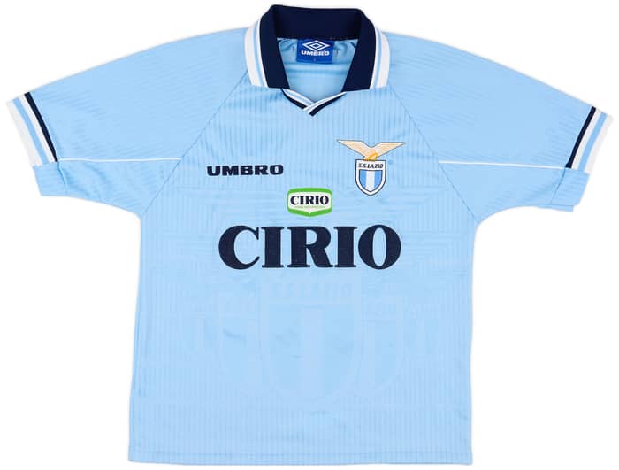 最新最全の 1997-98 (Y) - 7/10 - #10 Mancini Shirt Home Lazio ウェア