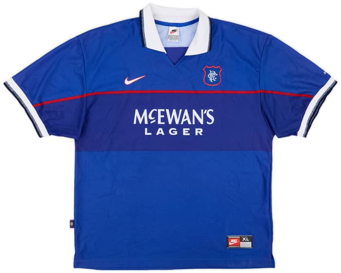 1997-99 Rangers Home Shirt Gattuso #22 - 8/10 - (XL)