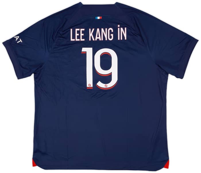 2023-24 Paris Saint-Germain Home Shirt Lee Kang In #19 (XXL)