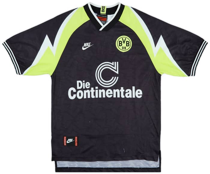 1995-96 Borussia Dortmund Away Shirt Sammer #6 - 5/10 - (M)