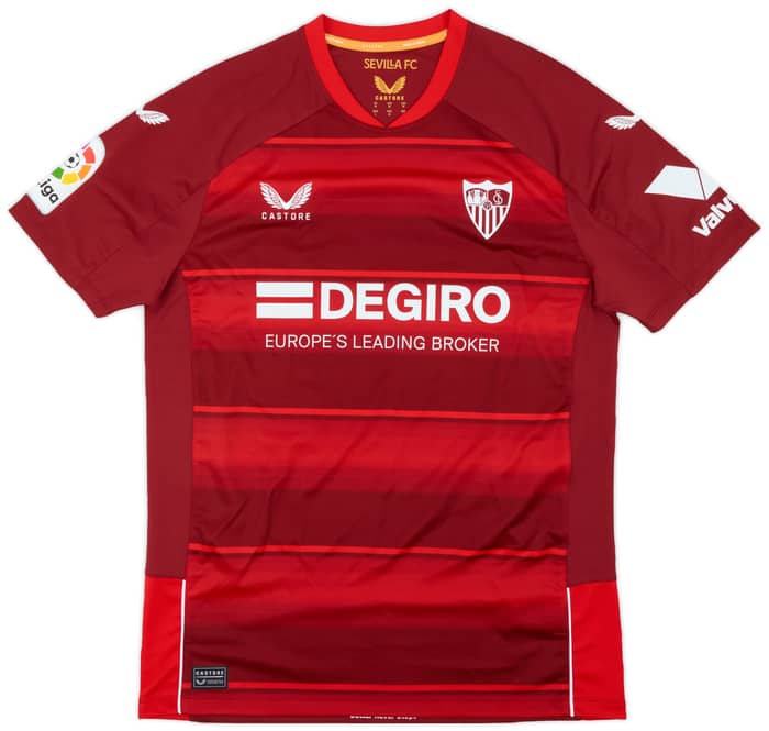 2022-23 Sevilla Match Issue Away Shirt #12 (Rafa Mir)