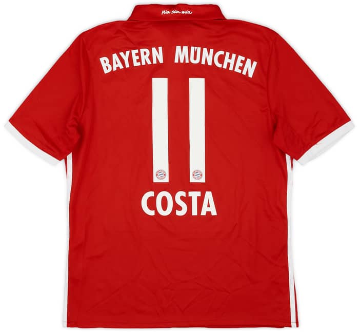 2016-17 Bayern Munich Home Shirt Costa #11 - 9/10 - (XL.Boys)