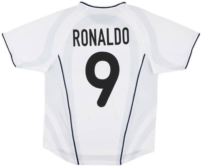 2001-02 Inter Milan Away Shirt Ronaldo #9 - 8/10 - (S)