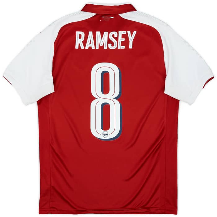 2017-18 Arsenal Home Shirt Ramsey #8 - 5/10 - (S)