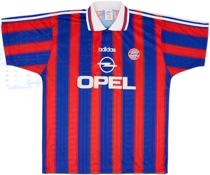 1995-97 Bayern Munich Home Shirt Klinsmann #18 - 6/10 - (XL)