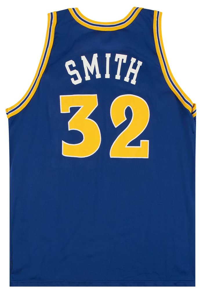 1995-97 Golden State Warriors Smith #32 Champion Jersey (Away) XXL