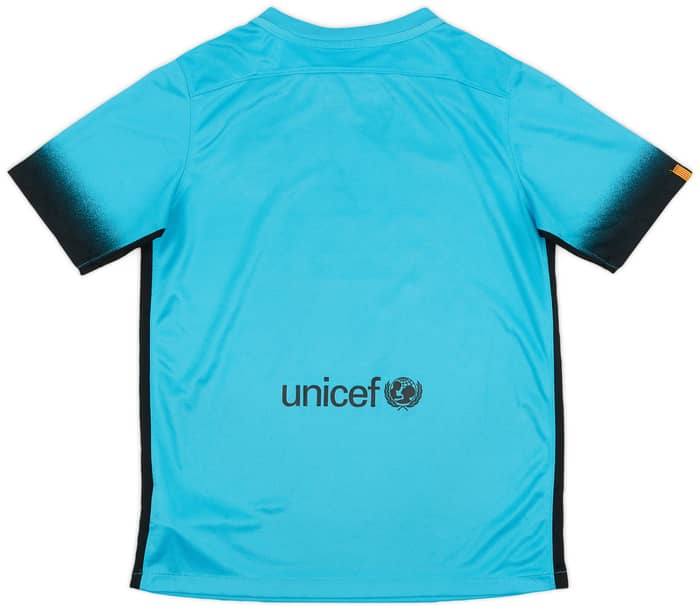 2015-16 Barcelona Third Shirt - 8/10 - (XL.Boys)