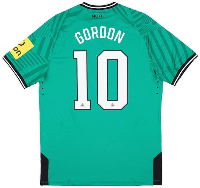 2023-24 Newcastle Authentic Away Shirt Gordon #10