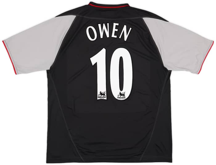 2002-04 Liverpool Away Shirt Owen #10 - 9/10 - (L)