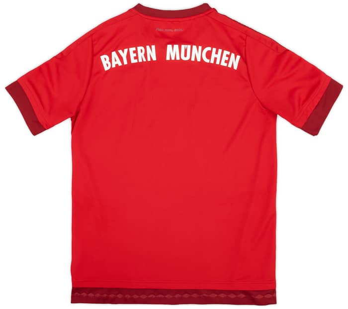 2015-16 Bayern Munich Home Shirt - 8/10 - (XL.Boys)