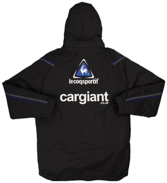2004-05 QPR Le Coq Sportif Hooded Bench Coat - 7/10 - (S)