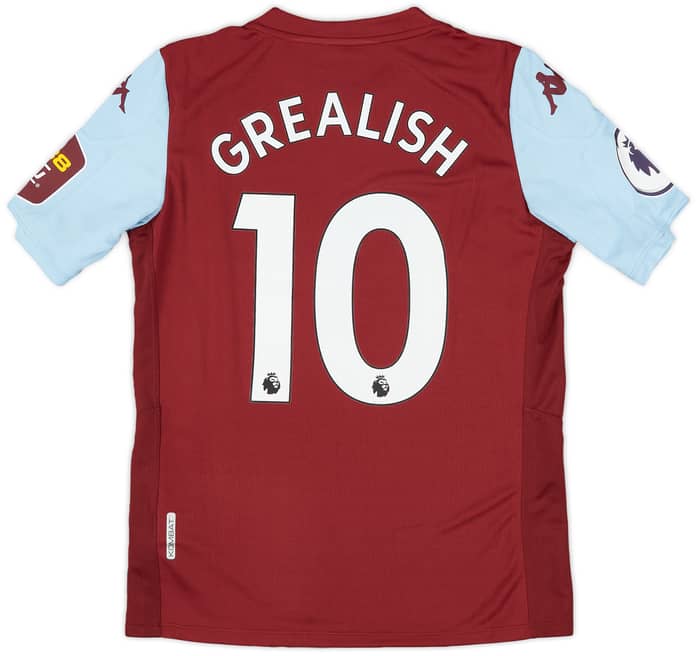 2019-20 Aston Villa Home Shirt Grealish #10 (S)