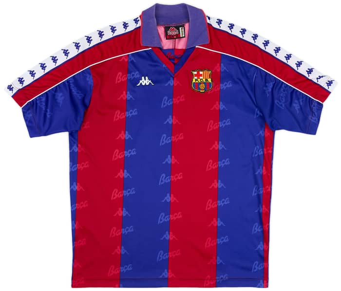 1992-95 Barcelona Home Shirt - 8/10 - (L)