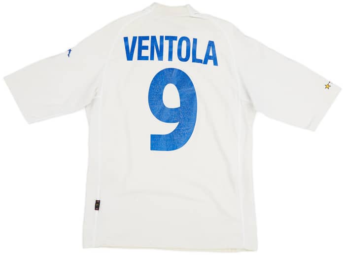 2000-01 Italy Away Shirt Ventola #9 - 5/10 - (L)
