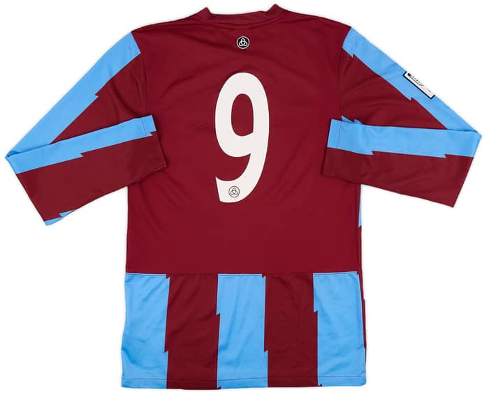 2011-12 Deeping Rangers Home L/S Shirt #9 - 8/10 - (S)