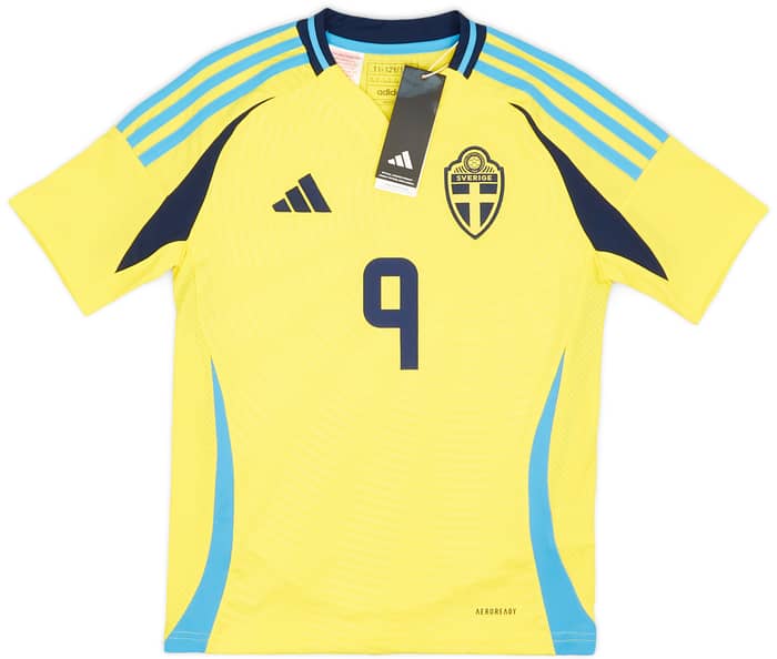 2024-25 Sweden Home Shirt Isak #9 (KIDS)