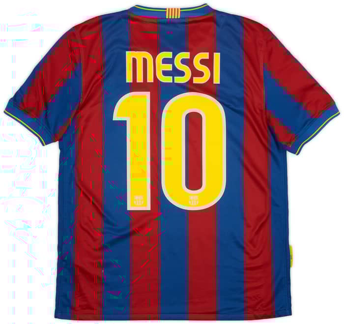 2009-10 Barcelona Home Shirt Messi #10 - 5/10 - (S)