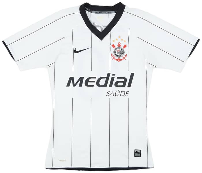 2008 Corinthians Home Shirt #10 - 7/10 - (S)