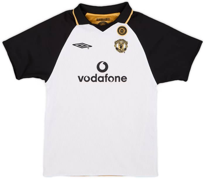 2001-02 Manchester United Centenary Away/Third Shirt - 8/10 - (6-7 Years)