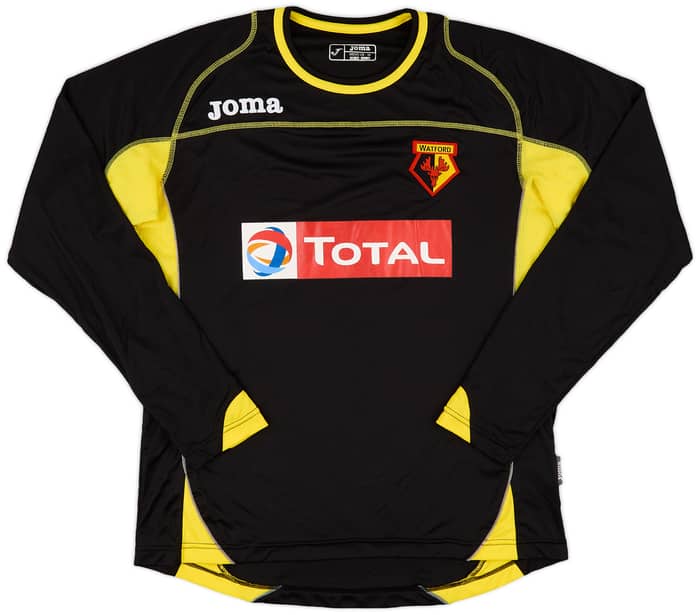 2009-10 Watford Away L/S Shirt #7 - 8/10 - (M)