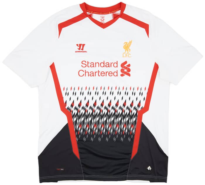 2013-14 Liverpool Away Shirt Gerrard #8 - 6/10 - (3XL)
