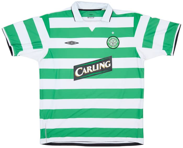 2004-05 Celtic Home Shirt Lambert #14 - 6/10 - (XL)