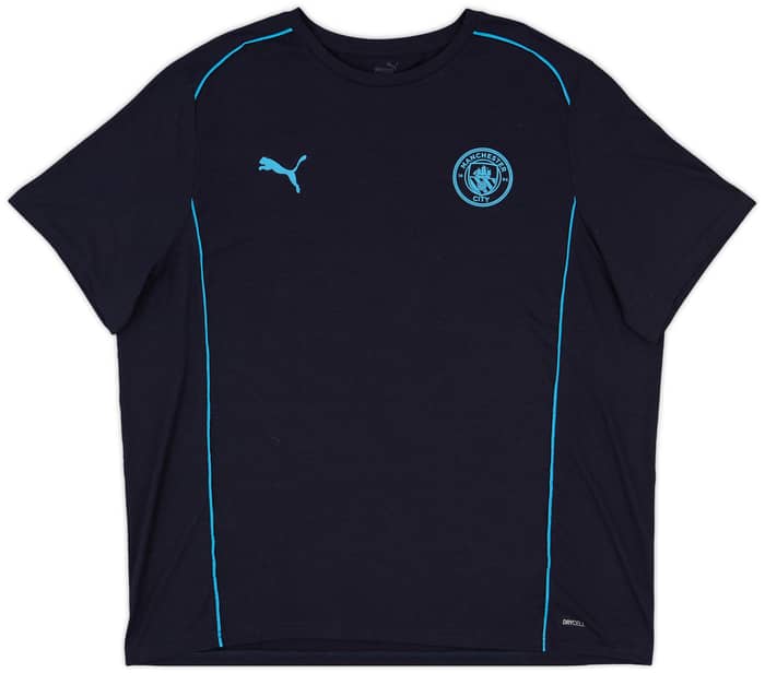 2023-24 Manchester City Puma Cotton Tee - 8/10 - (XXL)