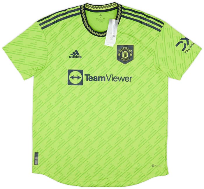 2022-23 Manchester United Authentic Third Shirt Casemiro #18 (XL)