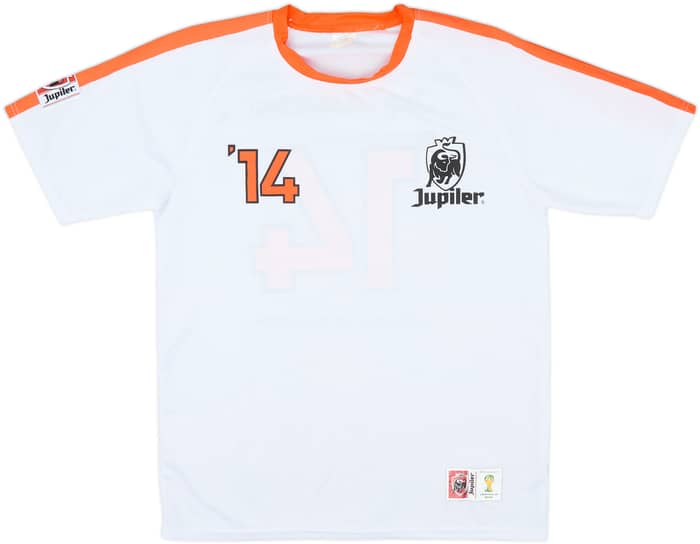 2014 Netherlands Jupiler Supporters Shirt #14 - 9/10 - (L)