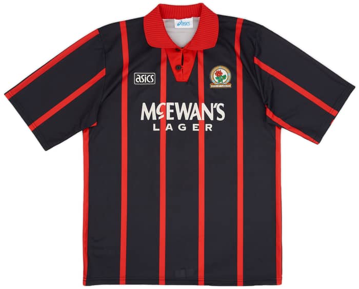 1994-95 Blackburn Away Shirt Shearer #9 - 9/10 - (L)