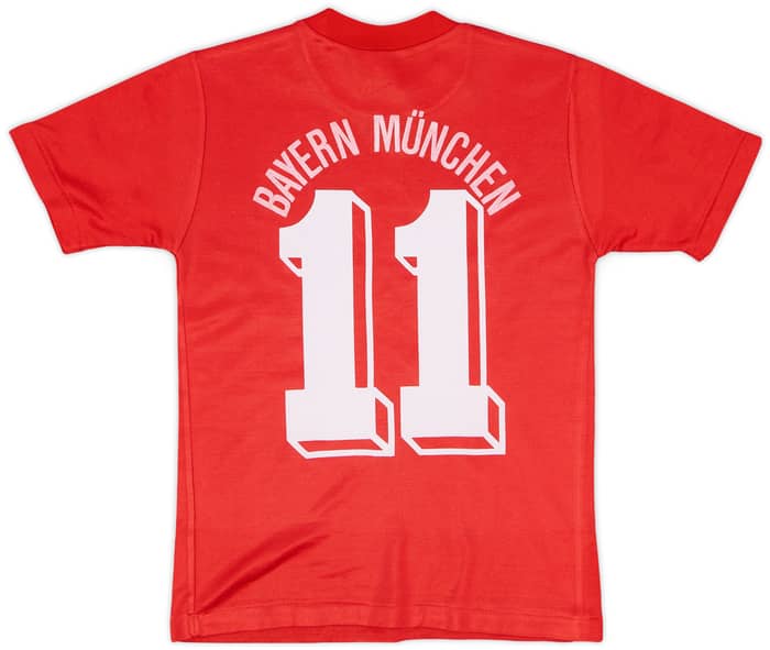 1989-91 Bayern Munich Home Shirt #11 - 9/10 - (XS)
