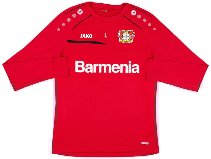 2019-20 Bayer Leverkusen Jako Staff Issue Sweat Top - 8/10 - (L)